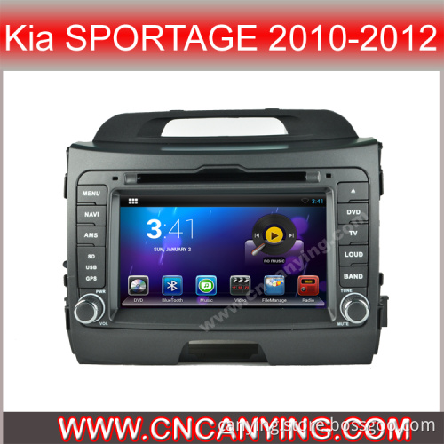 Car DVD Player for Pure Android 4.2.2 Car DVD Player with A9 CPU Capacitive Touch Screen GPS Bluetooth for KIA Sportage 2010-2012 (AD-8902)